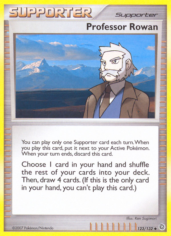 Professeur Rowan (123/132) [Diamond &amp; Pearl: Secret Wonders] 