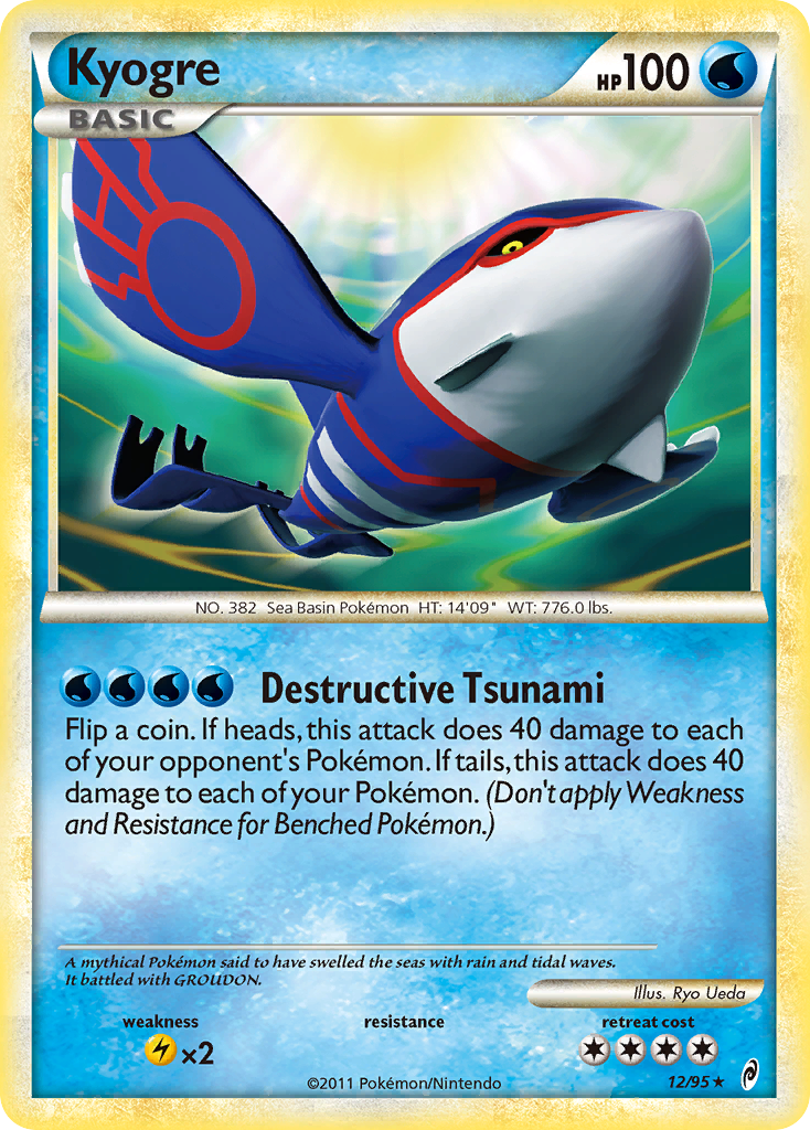 Kyogre (12/95) [L'appel des légendes] 