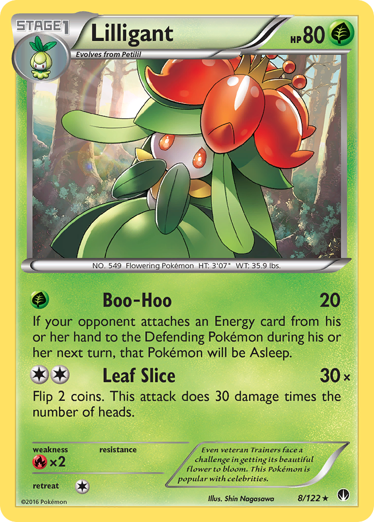 Lilligant (8/122) [XY : point de RUPTURE] 