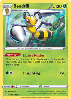 Beedrill (003/185) [Sword & Shield: Vivid Voltage]