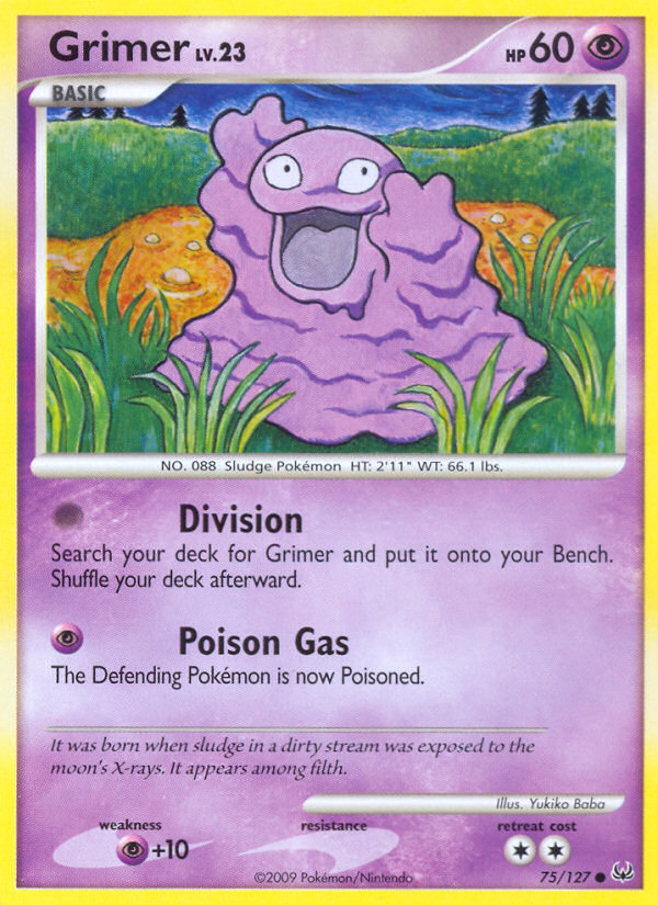 Grimer (75/127) [Platine : Ensemble de base] 