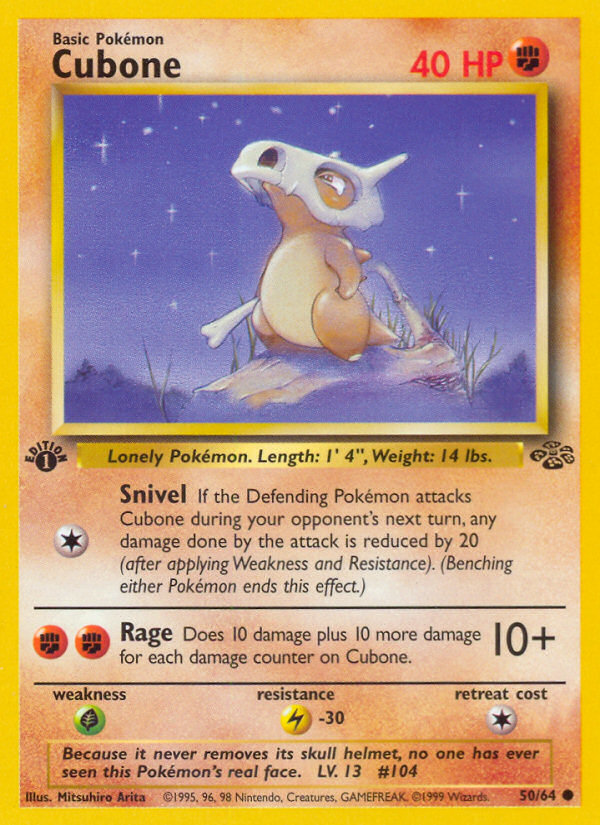 Cubone (50/64) [Jungle 1ère édition] 