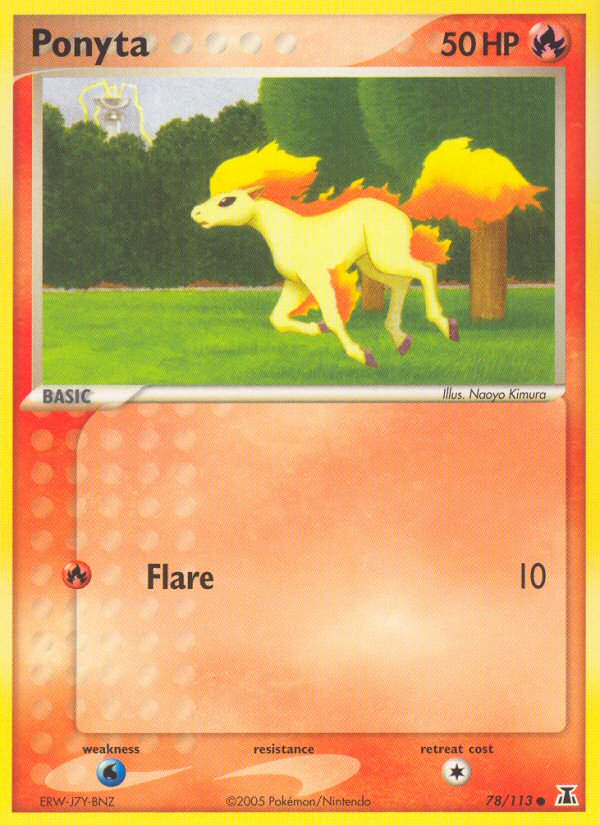 Ponyta (78/113) [EX : Espèce Delta] 