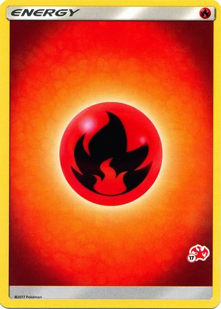 Énergie de feu (tampon Charizard #17) [Battle Academy 2020] 