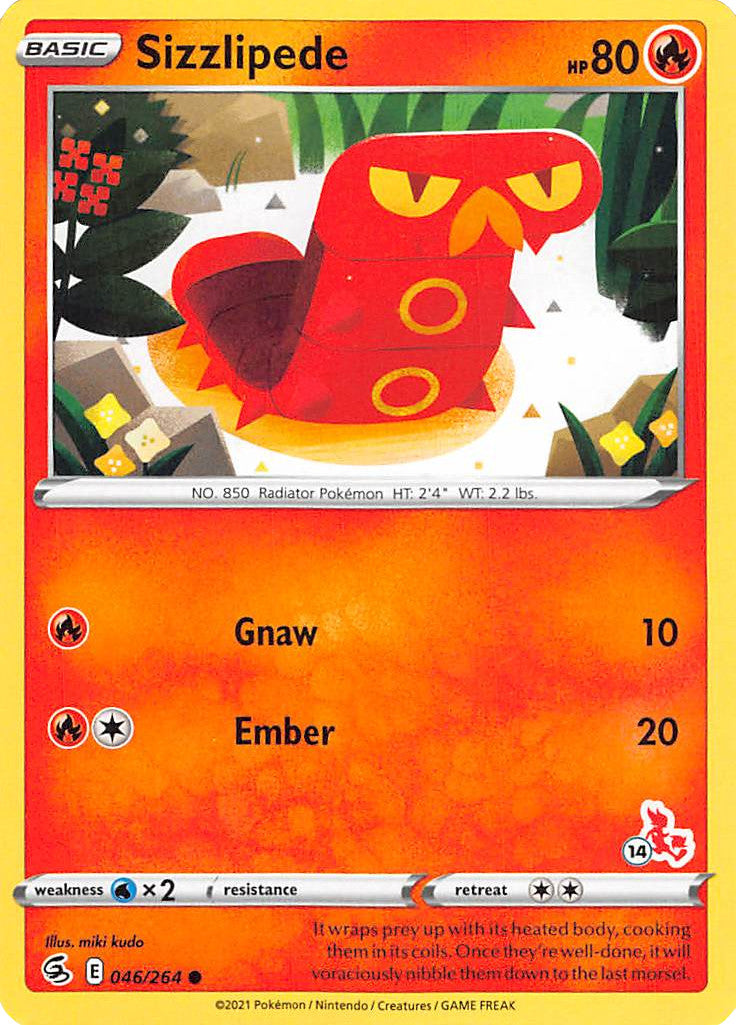Sizzlipede (046/264) (Cendrillon Timbre #14) [Battle Academy 2022] 