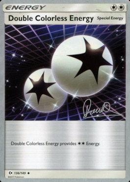 Double Énergie Incolore (136/149) (Infinite Force - Diego Cassiraga) [Championnats du Monde 2017] 