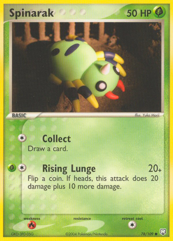 Spinarak (78/109) [EX: Team Rocket Returns][Yuka Morii]