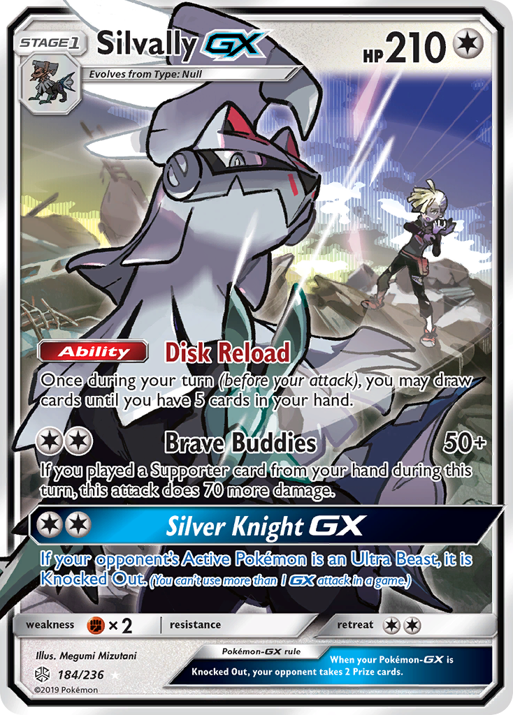 Silvally GX (184/236) [Soleil et Lune : Éclipse cosmique] 