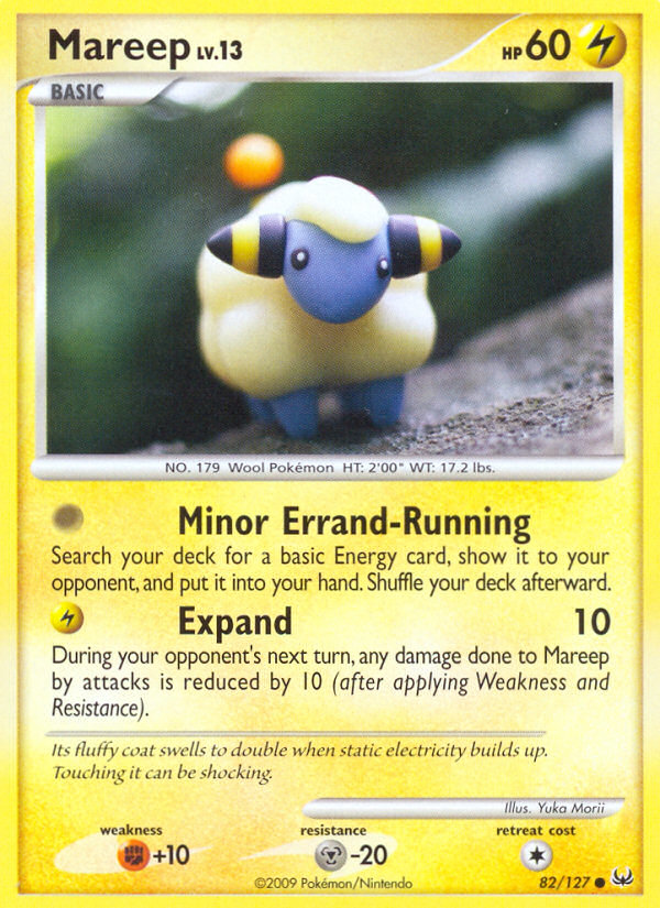 Mareep (82/127) [Platinum: Base Set][Yuka Morii]