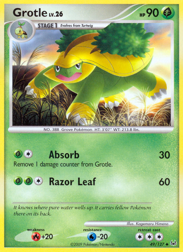 Grotle (49/127) [Platine : Ensemble de base] 