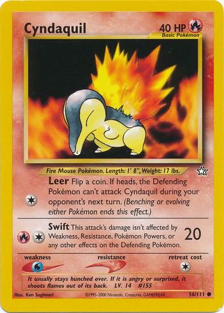 Cyndaquil (56/111) [Néo Genèse] 