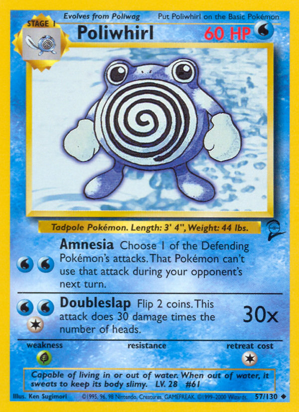 Poliwhirl (57/130) [Ensemble de base 2] 