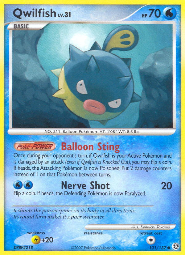 Qwilfish (101/132) [Diamant &amp; Perle : Merveilles secrètes] 