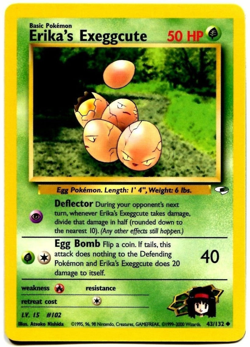 Exeggcute d'Erika (43/132) [Gym Heroes] 