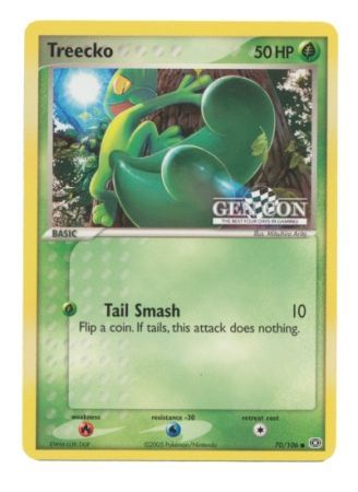 Treecko (70/106) (Promotion Gen Con Les quatre meilleurs jours de jeu) [EX: Emerald] 
