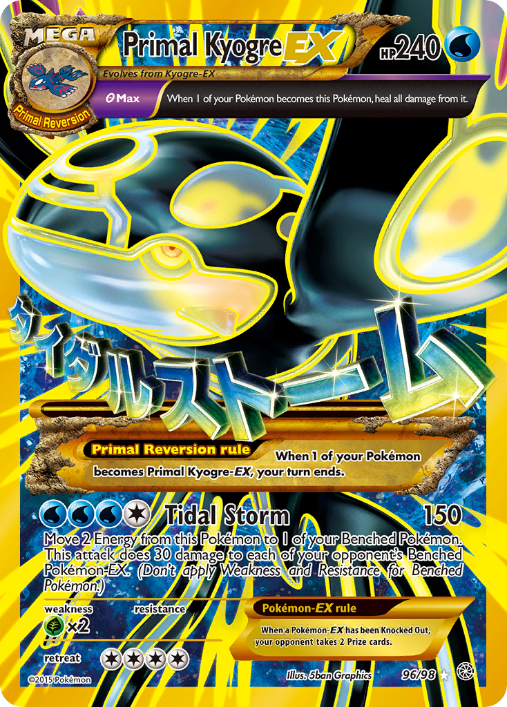 Primal Kyogre EX (96/98) [XY : Origines antiques] 
