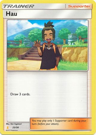 Hau (23/30) [Soleil et Lune : Kit du Dresseur - Alolan Raichu] 