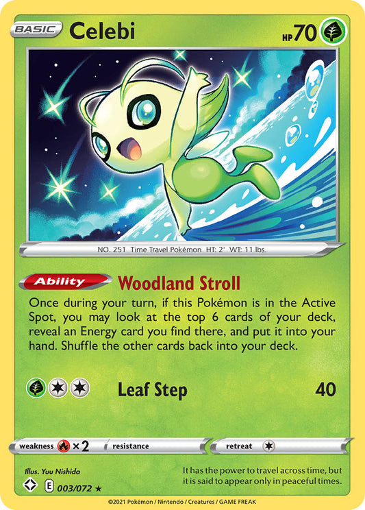 Celebi (003/072) [Épée et Bouclier : Destins Brillants] 