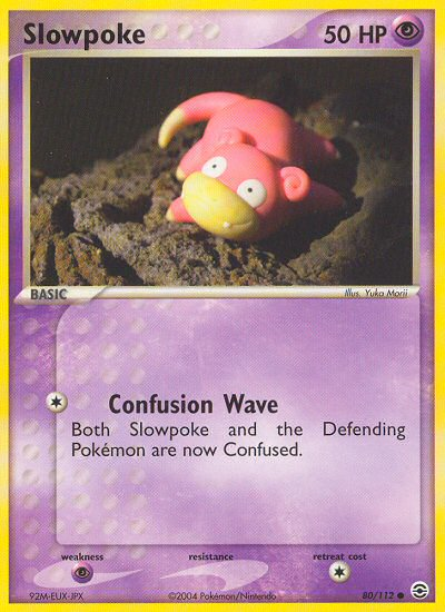 Slowpoke (80/112) [EX: FireRed & LeafGreen][Yuka Morii]