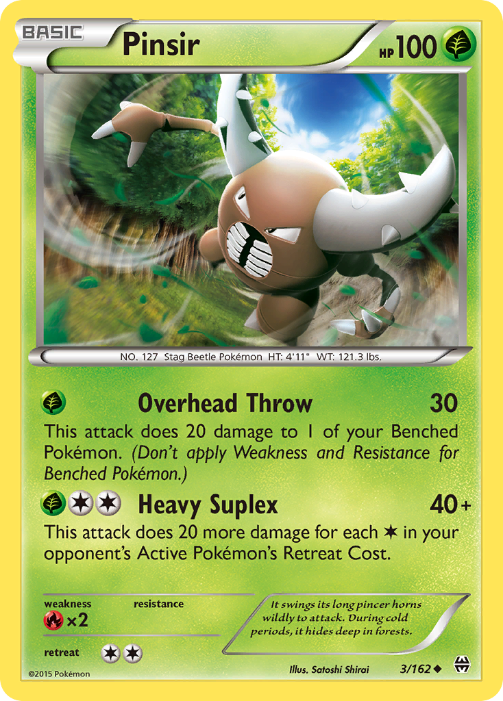 Pinsir (3/162) [XY : PERCÉE] 