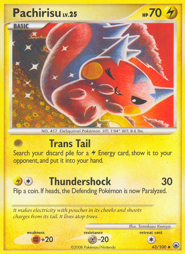 Pachirisu (43/100) [Diamant et perle : aube majestueuse] 