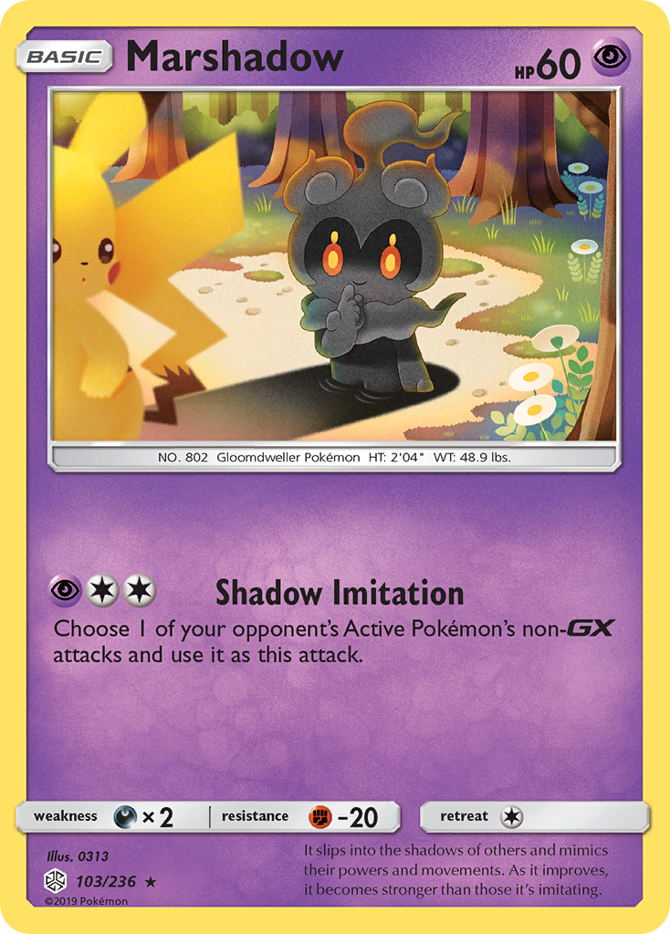 Marshadow (103/236) [Soleil et Lune : Éclipse Cosmique] 