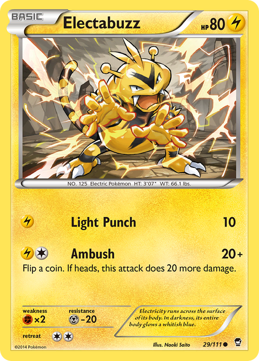 Electabuzz (29/111) [XY : Poings furieux] 