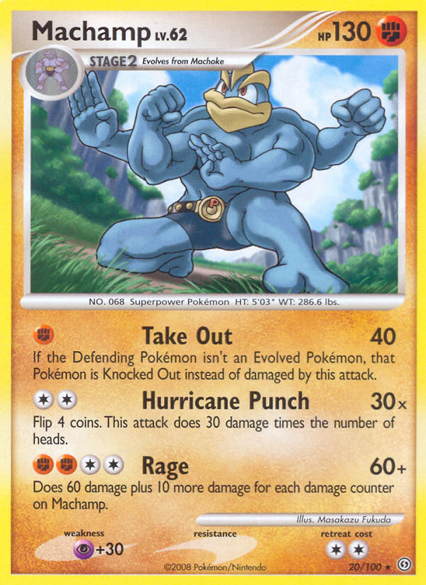 Machamp (20/100) [Diamant &amp; Perle : Stormfront] 
