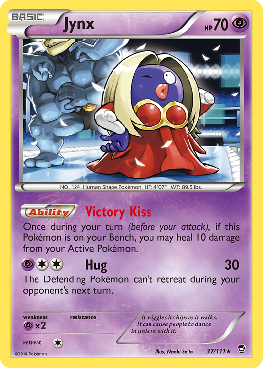 Jynx (37/111) [XY : Poings furieux] 
