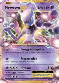 Mewtwo EX (52/108) (Carte Jumbo) [XY : Évolutions] 