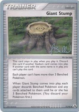 Giant Stump (75/92) (Eeveelutions - Jimmy Ballard) [Championnats du monde 2006] 