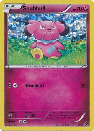 Snubbull (8/12) [Promotions McDonald's : Collection 2014] 