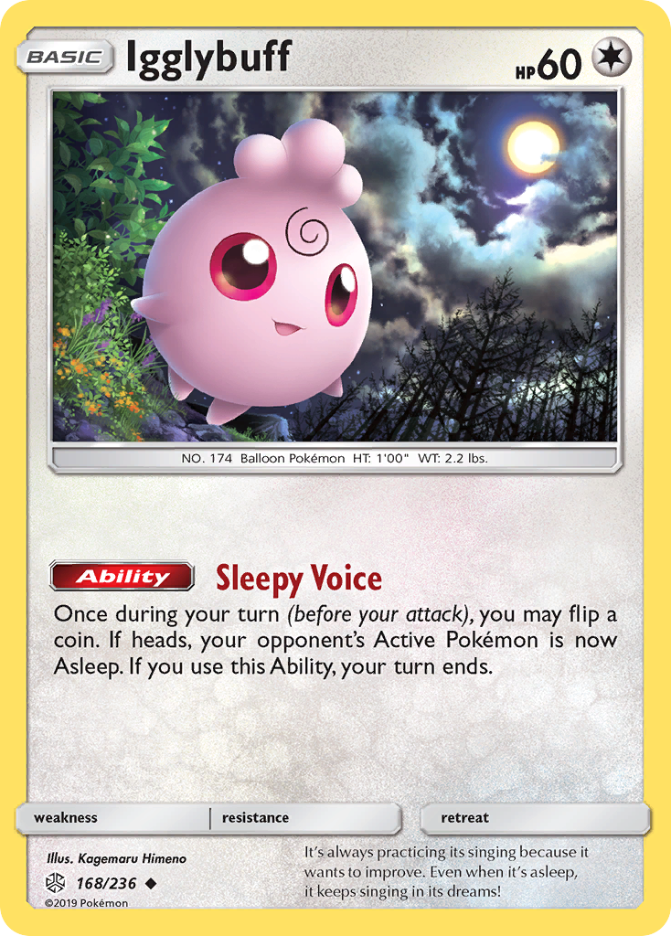 Igglybuff (168/236) [Soleil et Lune : Éclipse cosmique] 