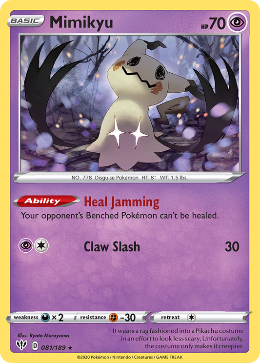 Mimikyu (81/189) [Épée et Bouclier : Ténèbres en feu] 