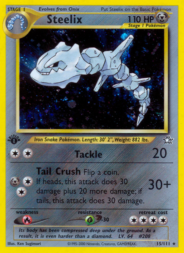 Steelix (15/111) [Neo Genesis 1ère édition] 