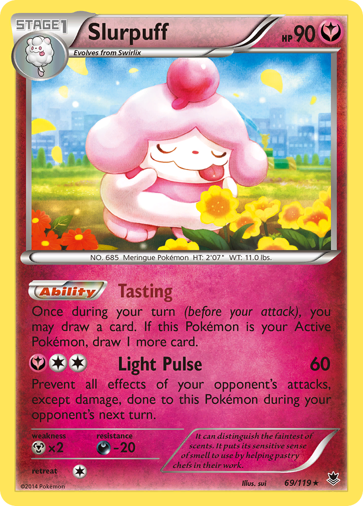 Slurpuff (69/119) [XY : Forces fantômes] 