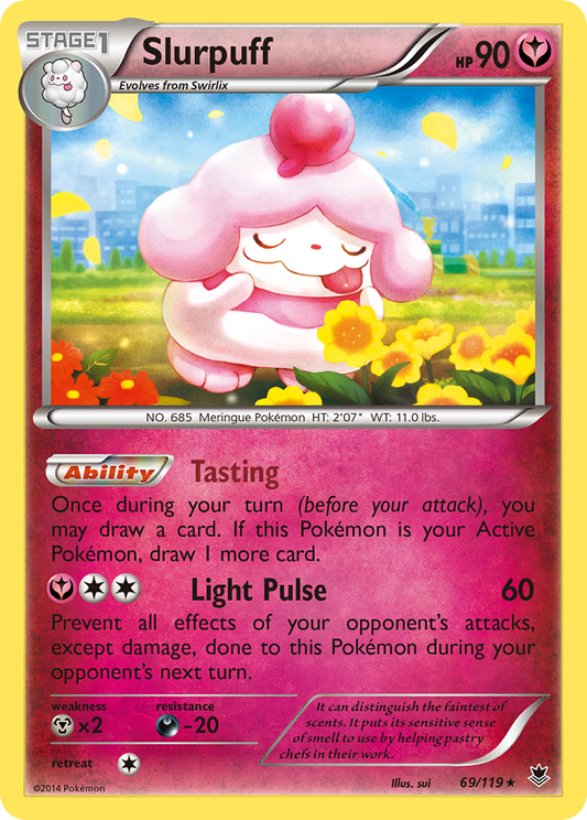 Slurpuff (69/119) [XY : Forces fantômes] 