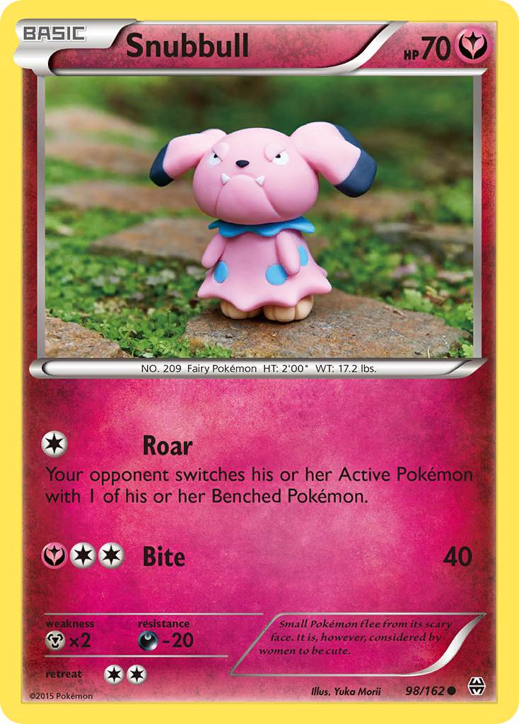 Snubbull (98/162) [XY: BREAKthrough][Yuka Morii]