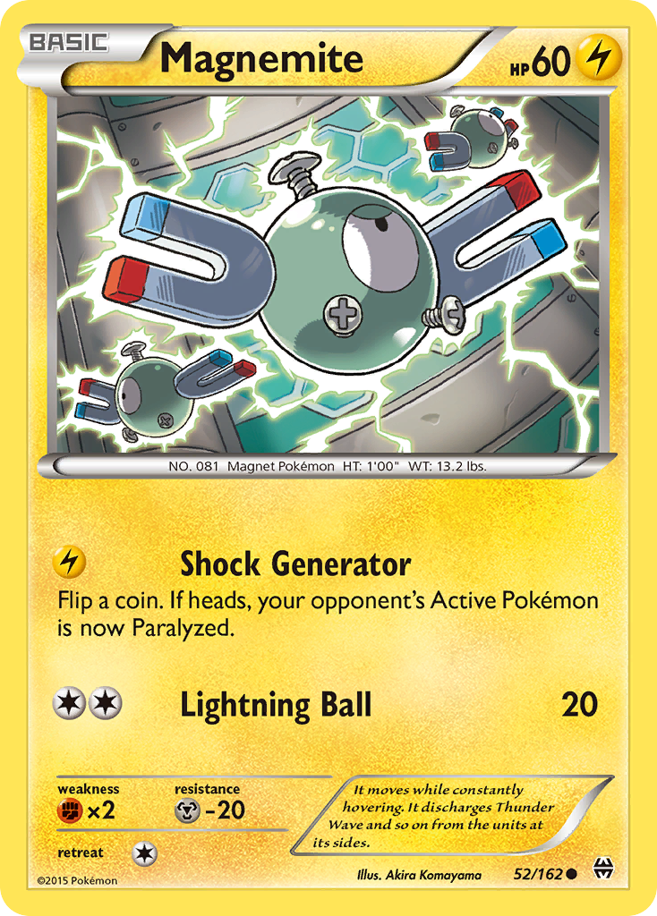Magnémite (52/162) [XY : PERCÉE] 