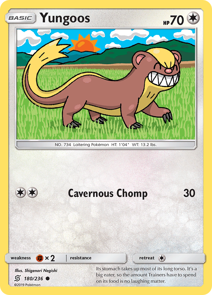 Yungoos (180/236) [Soleil et Lune : Esprits Unifiés] 