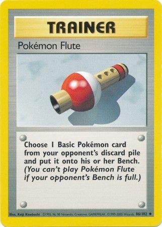 Pokémon Flûte (86/102) [Ensemble de base illimité] 