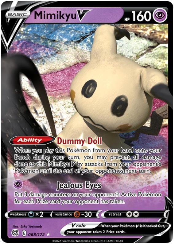 Mimikyu V (068/172) [Épée et Bouclier : Étoiles Brillantes] 