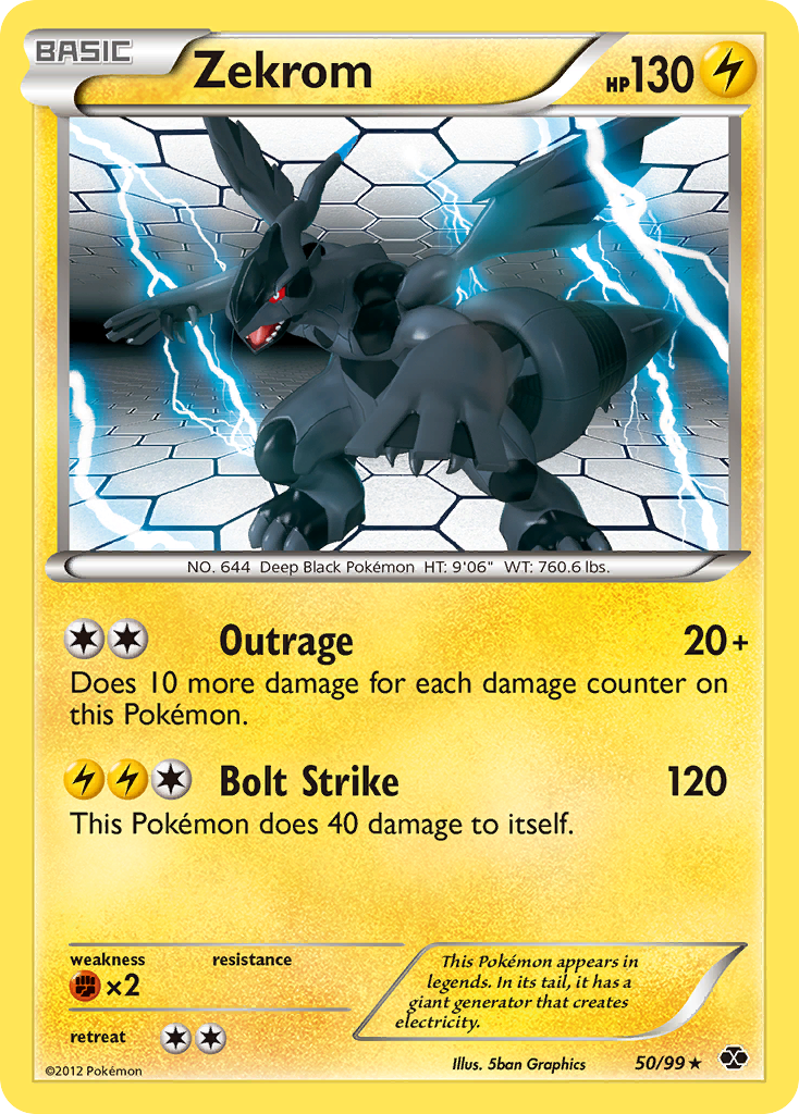 Zekrom (50/99) [Noir et Blanc : Prochaines Destinées] 