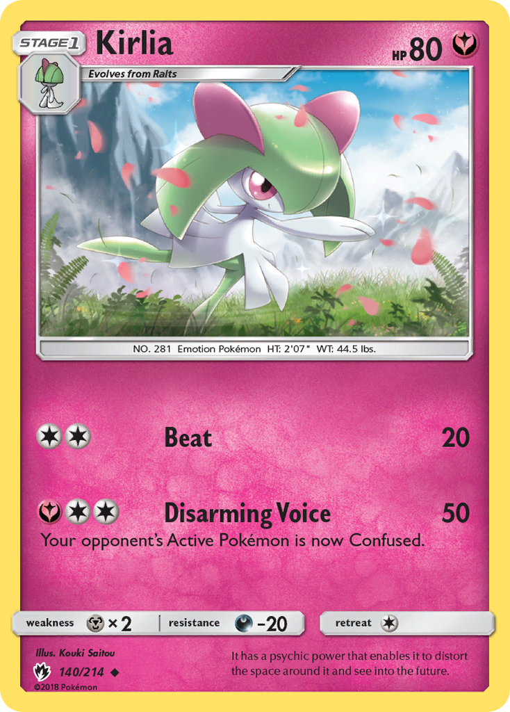 Kirlia (140/214) [Soleil et Lune : Tonnerre perdu] 