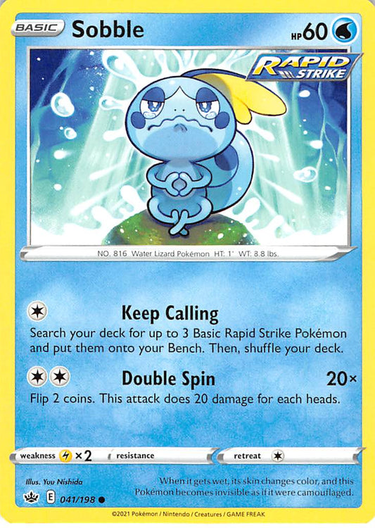 Sobble (041/198) [Épée et bouclier : Règne glaçant] 