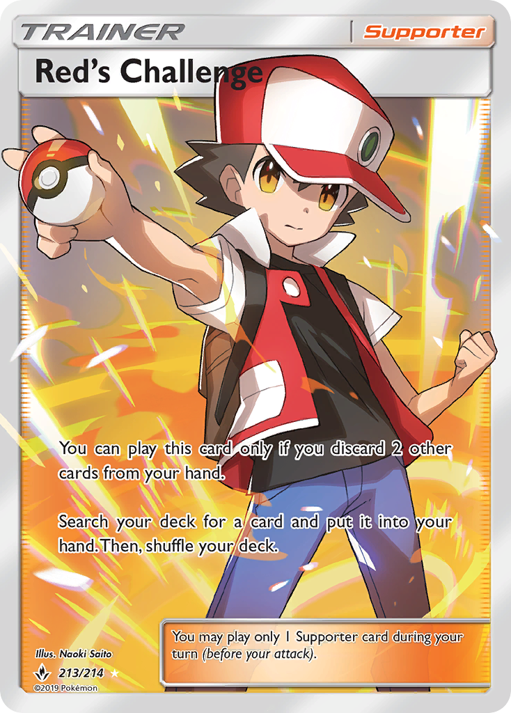 Red's Challenge (213/214) [Soleil et Lune : Liens ininterrompus] 