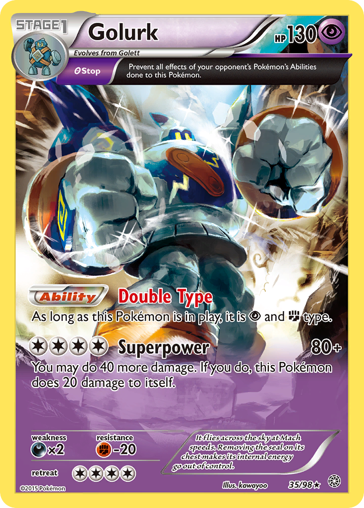Golurk (35/98) [XY : Origines antiques] 