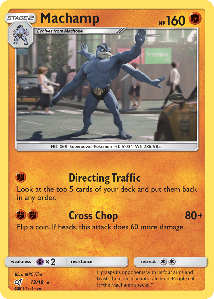 Machamp (13/18) [Soleil et Lune : Détective Pikachu] 