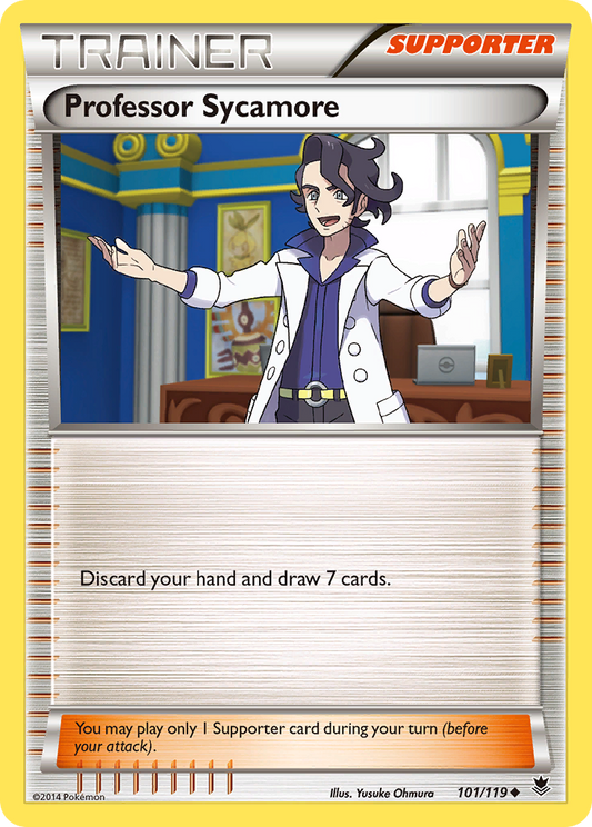 Professeur Sycamore (101/119) [XY : Forces fantômes] 