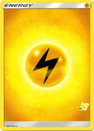 Énergie de foudre (timbre Pikachu #22) [Battle Academy 2020] 